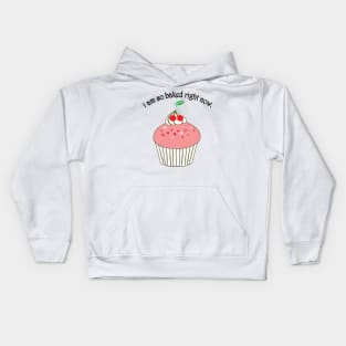 i am so baked right now Kids Hoodie